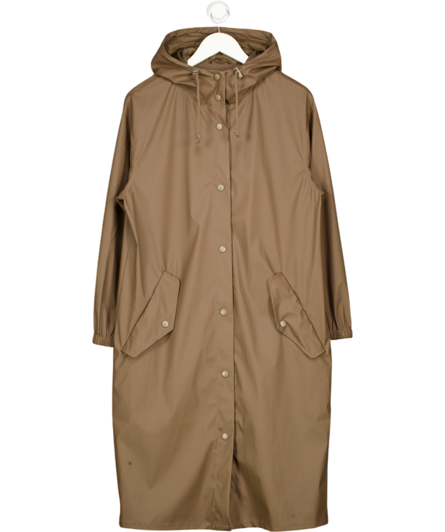ASOS Brown Rain Trench Coat UK XS