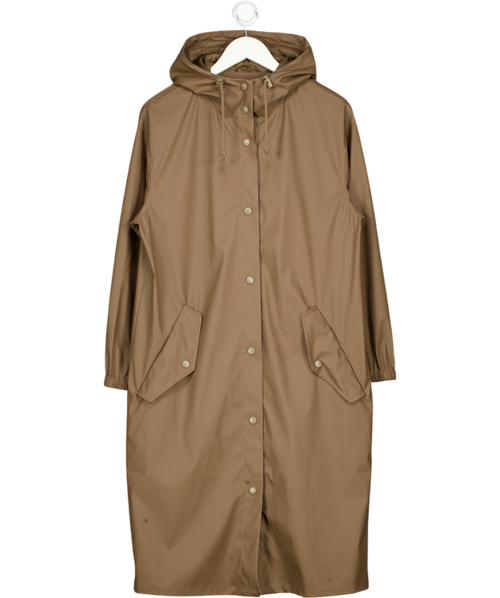 ASOS Brown Rain Trench Coat UK XS