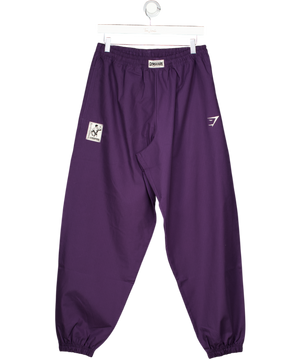 gymshark Blue Straight Leg Pumper Pants UK M