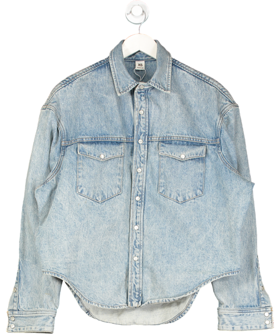 Wardrobe NYC Blue Denim Jacket UK XS