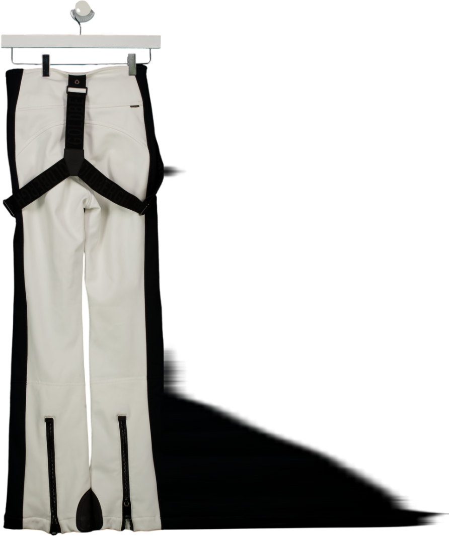 GOLDBERGH White / Black High End Ski Trousers UK 6