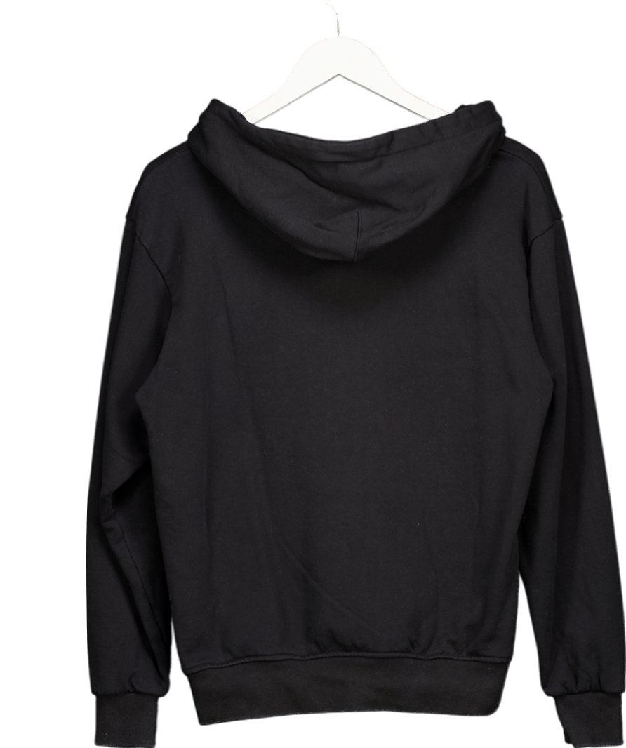 Adanola Black Logo Hoodie. UK S - Reliked