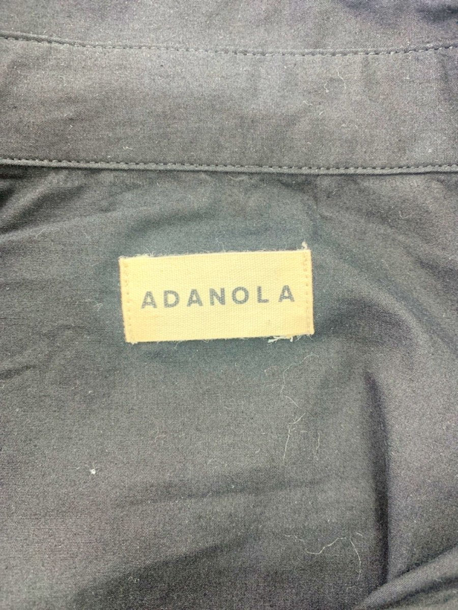 Adanola Black Organic Cotton Button - Up Shirt UK S - Reliked