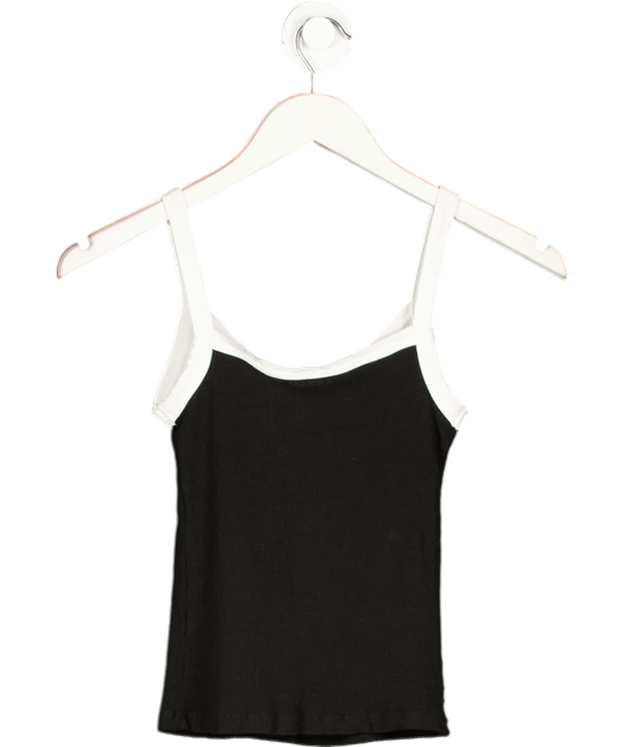 Adanola Black Ultimate Piping Scoop Unitard UK XS - Reliked