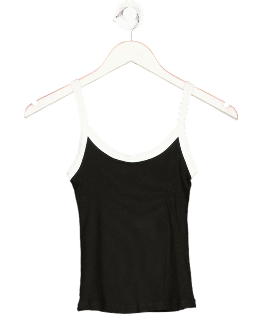 Adanola Black Ultimate Piping Scoop Unitard UK XS - Reliked