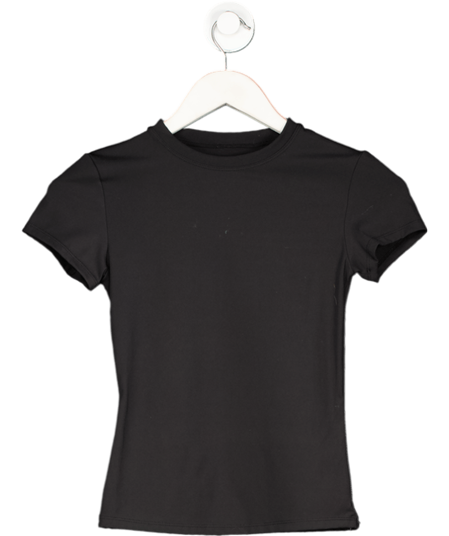 Adanola Black Ultimate Short Sleeve Top UK XS - Reliked
