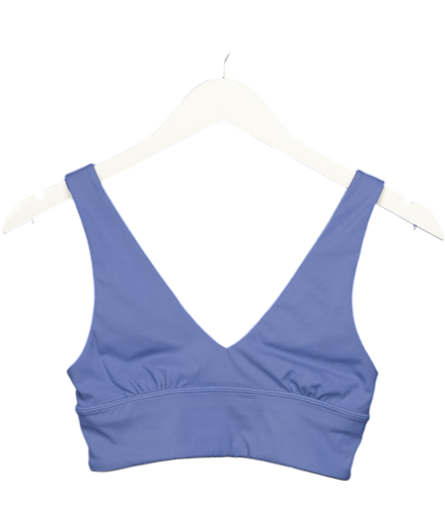 Adanola Blue Ultimate Triangle Sports Bra UK S - Reliked