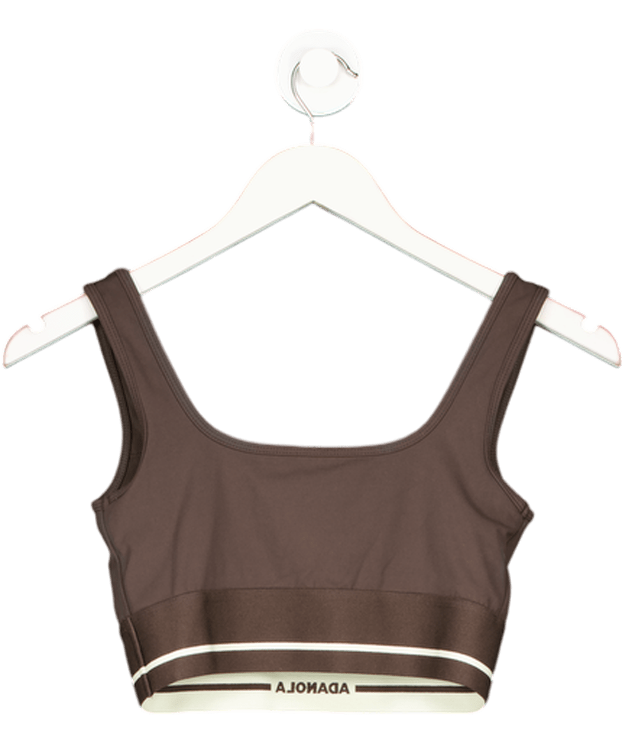 Adanola Brown Ultimate Branded Sports Bra UK S - Reliked
