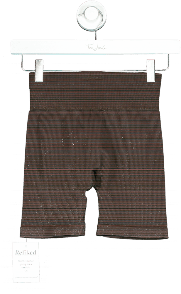 Adanola Brown Ultimate High Rise Shorts UK S - Reliked