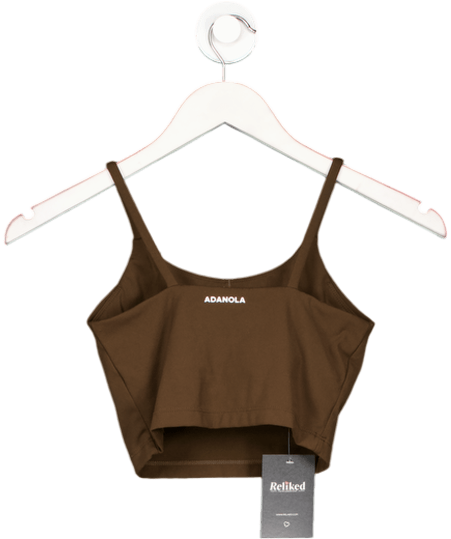 Adanola Fern Green Tank Bra UK XS - Reliked