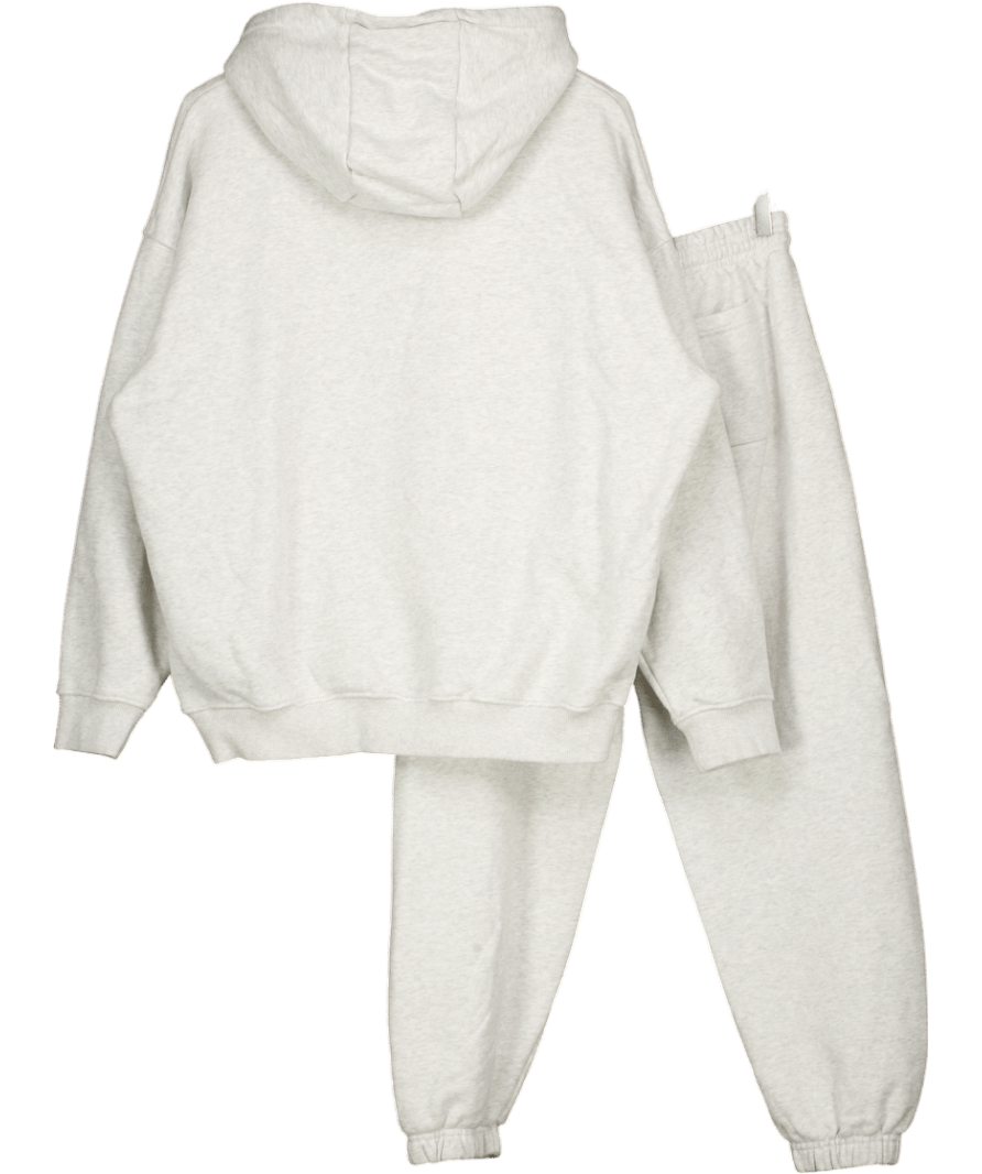 Adanola Grey Ada Oversized Hoodie And Joggers UK S/M - Reliked