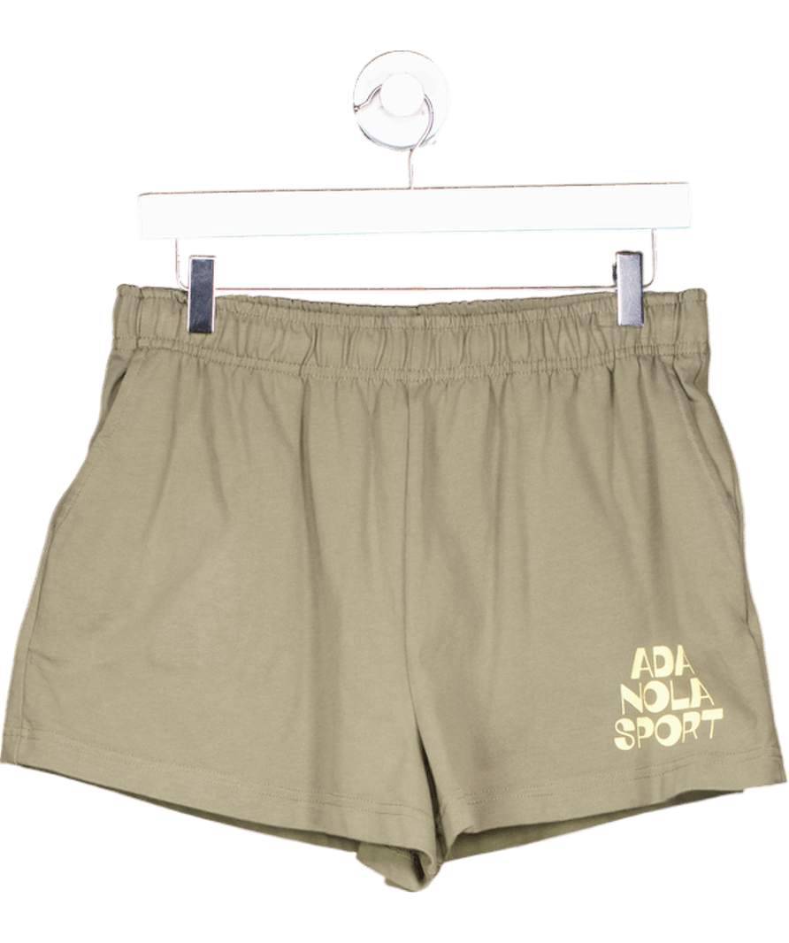Adanola Olive Green Resort Sport Shorts UK M - Reliked