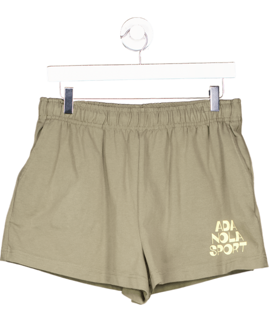 Adanola Olive Green Resort Sport Shorts UK M - Reliked