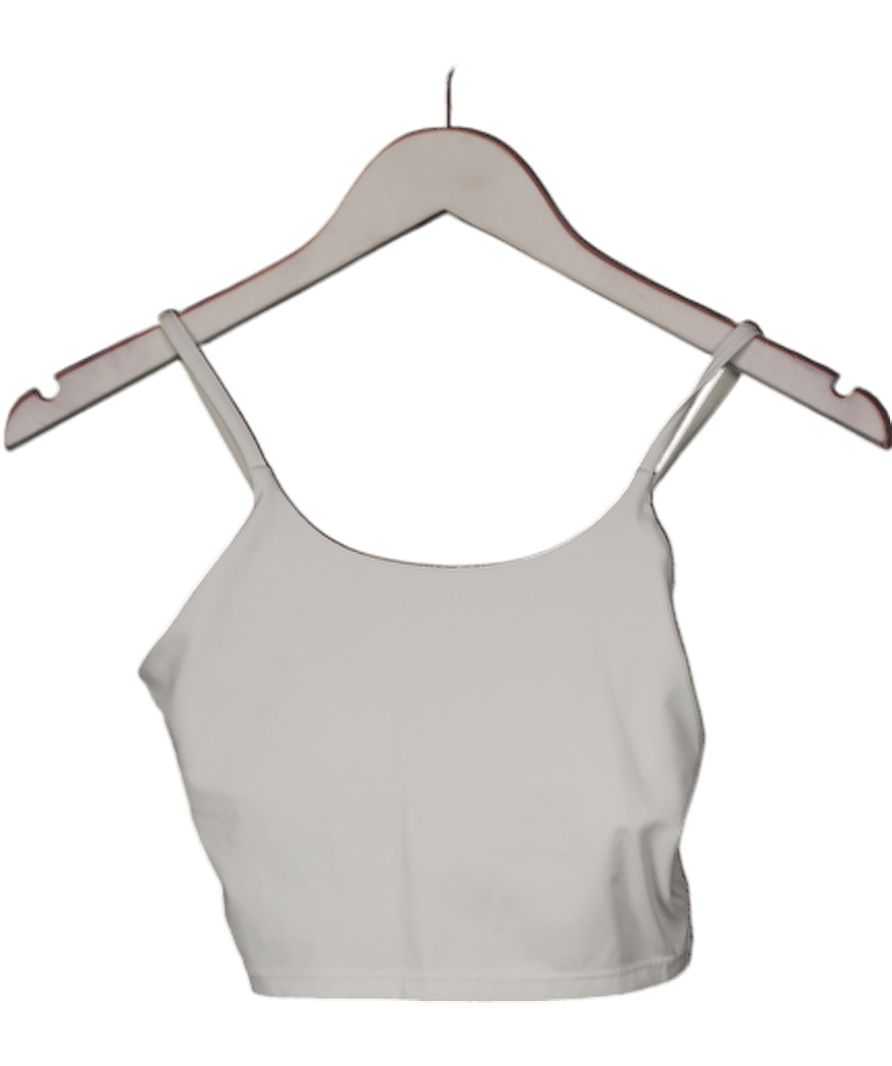 Adanola White Ultimate Tank Bra UK S - Reliked