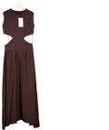 ZARA Brown Maxi Dress UK S