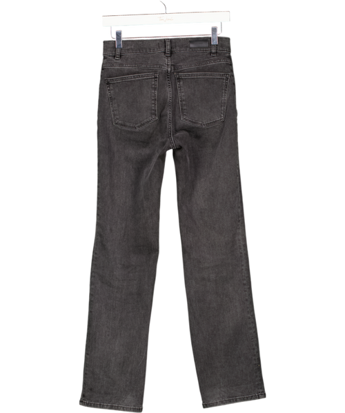 DL1961 Washed Black Patti Straight High Rise Vintage 31” Inseam Jeans W25