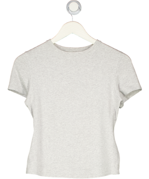 SKIMS Grey Cotton-jersey T-shirt UK M