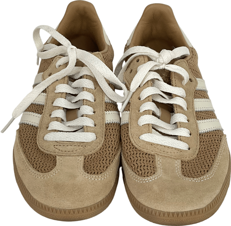 adidas Beige Samba Og Shoes UK 4 EU 37 👠 - Reliked