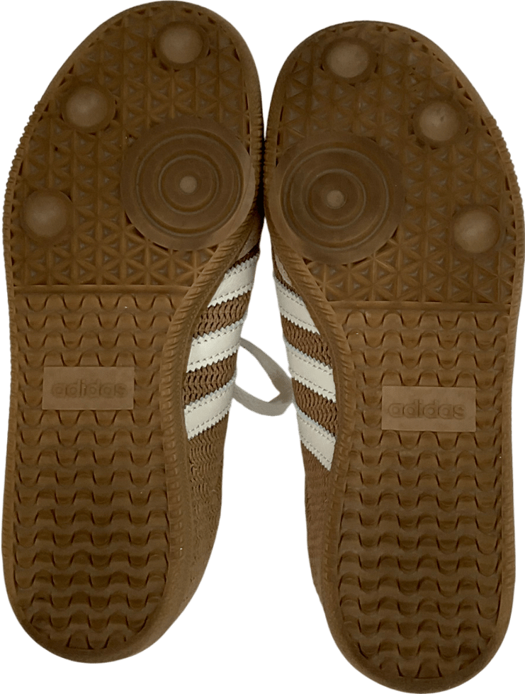 adidas Beige Samba Og Shoes UK 4 EU 37 👠 - Reliked