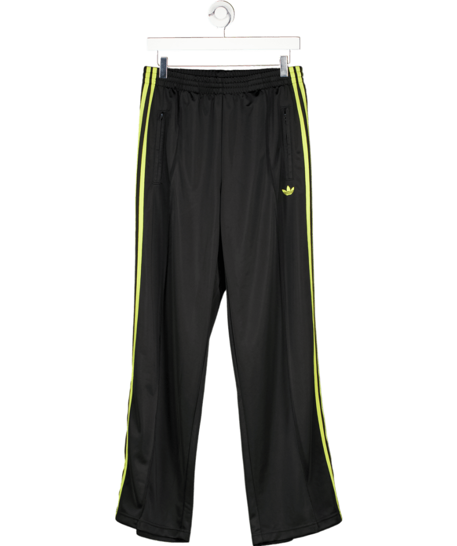adidas Black Firebird Track Trousers UK M - Reliked