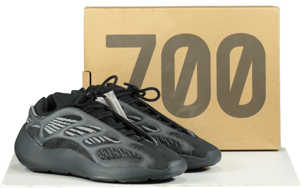 Adidas Black H67799 Yeezy 700 V3 Alvah Trainers 👟 UK 09 👟 - Reliked
