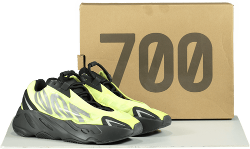 Adidas Black/Yellow FY3727 Yeezy 700 MNVN Trainers UK 5.5 EU 38.5 👟 - Reliked