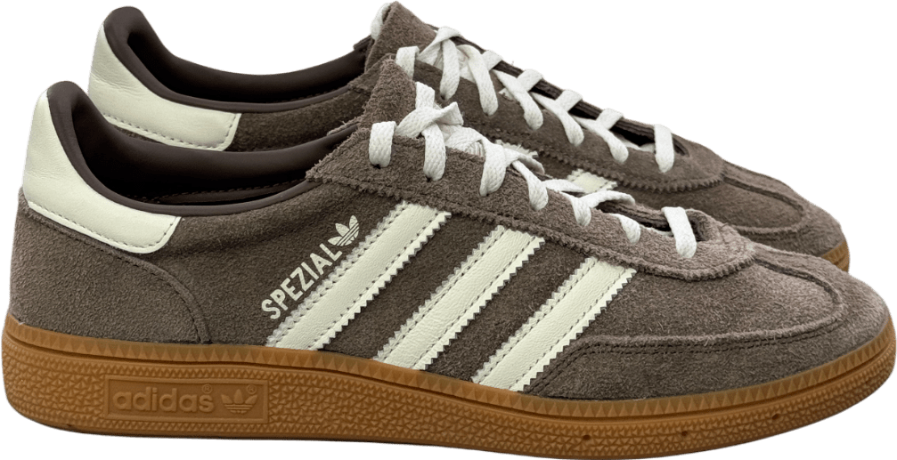 adidas Brown Originals Brown/white Handball Spezial Trainers UK 7 EU 40 👠 - Reliked