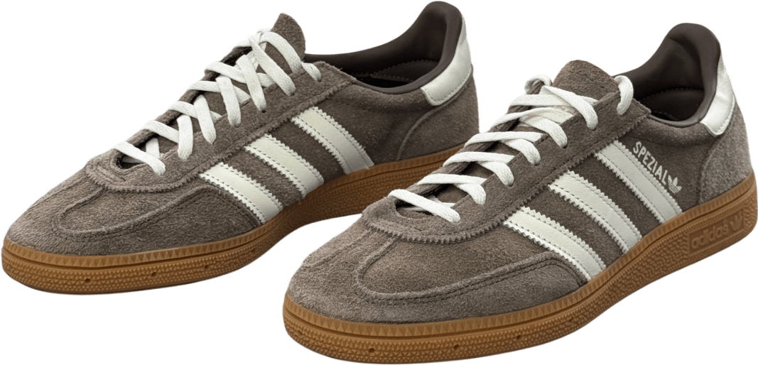 adidas Brown Originals Brown/white Handball Spezial Trainers UK 7 EU 40 👠 - Reliked