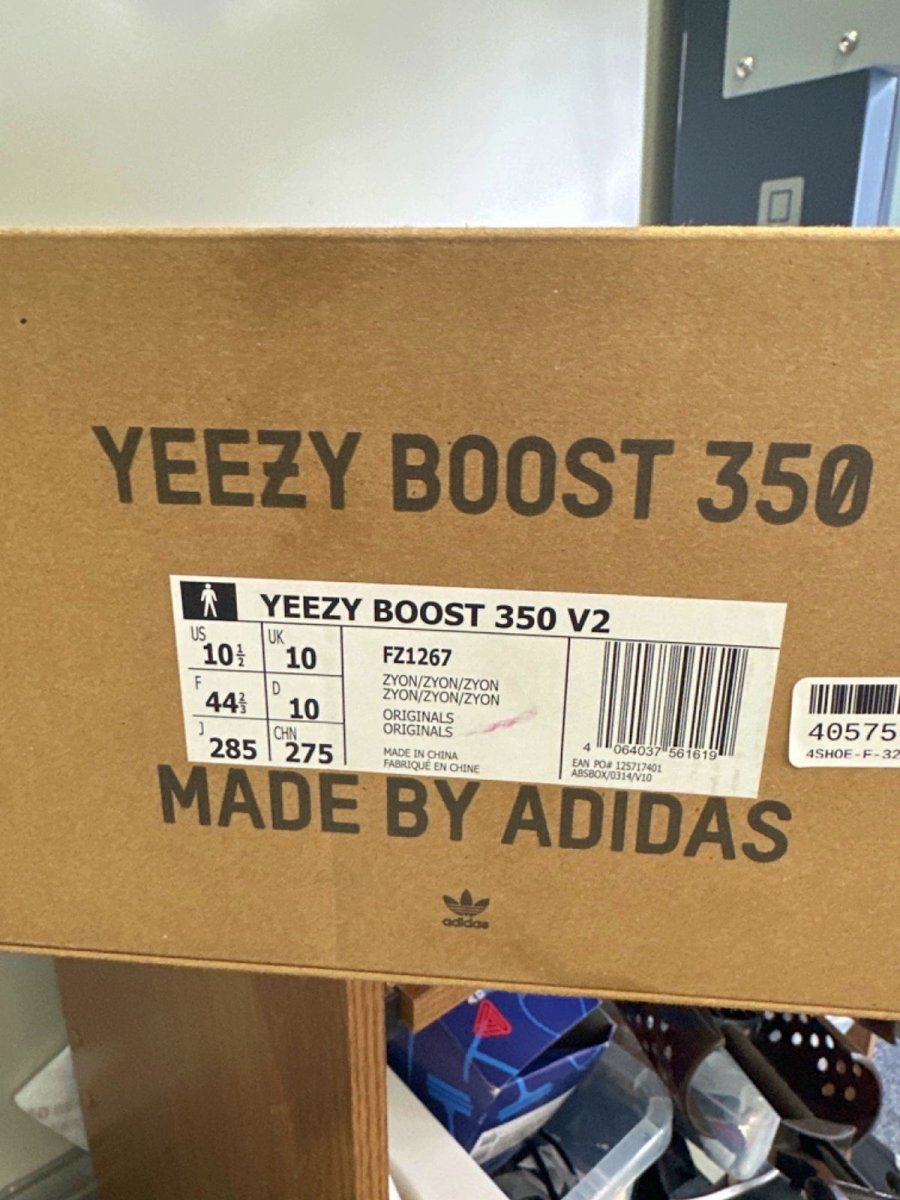 Adidas FZ1267 Yeezy Zyon Boost 350 V2 Trainers UK 10 👟 - Reliked