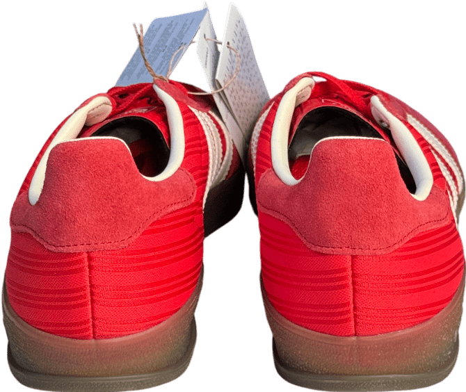 adidas Gazelle Trainers - Red / Better Scarlet / Cream White UK 7 EU 40 👠 - Reliked