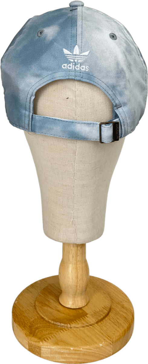 adidas Grey Originals Strapback Cap In Gray Tie Dye One Size - Reliked