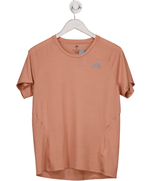adidas Light Orange Running  T-shirt UK M