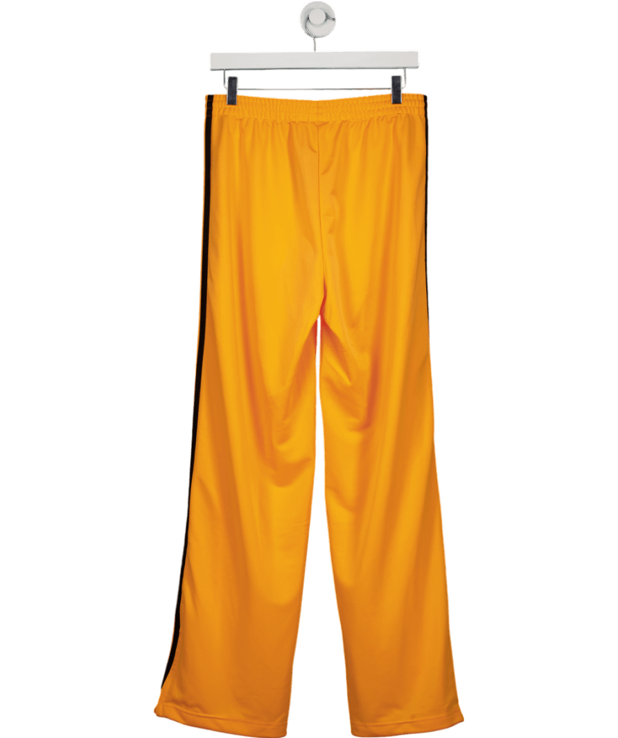 adidas Orange Adicolor Classic Firebird Loose Track Tracksuit Bottoms UK M - Reliked