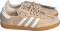 adidas Samba Original Trainers - Taupe, White & Gold UK 5 EU 38 👠 - Reliked