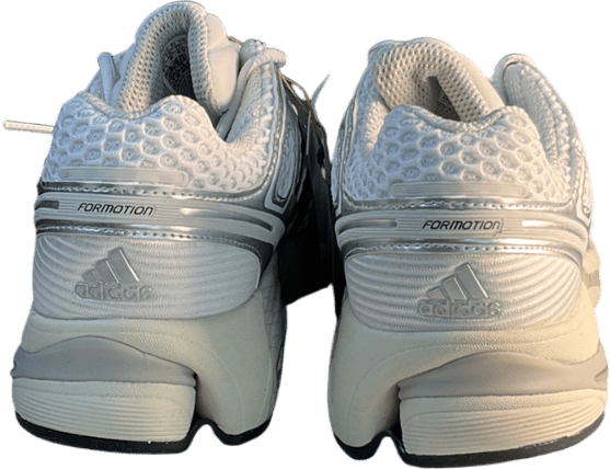 adidas White Adistar Control 5 Shoes UK 8 EU 42 👞 - Reliked