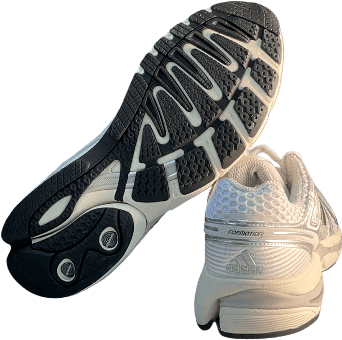 adidas White Adistar Control 5 Shoes UK 8 EU 42 👞 - Reliked