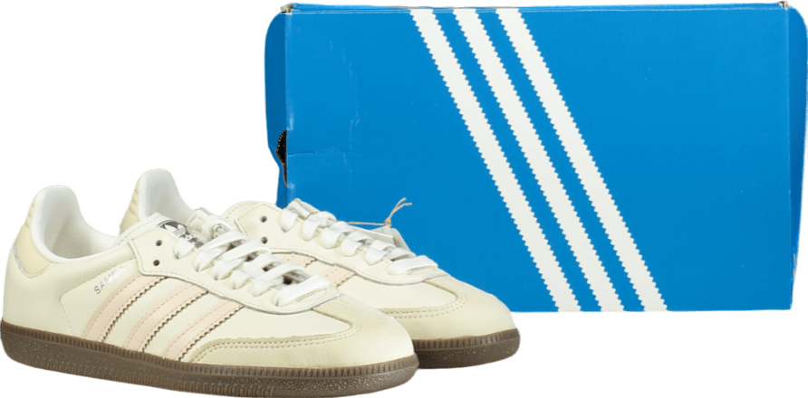 adidas White Cloud White/pink Samba Og Trainer UK 5 EU 38 👠 - Reliked
