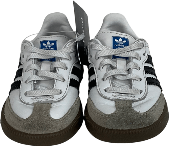 adidas White Samba Og Shoes UK 5 EU 21.5 👼 - Reliked