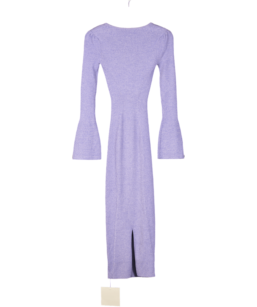 Adoore Purple Riano Midi Dress UK 4 - Reliked