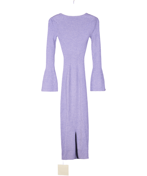 Adoore Purple Riano Midi Dress UK 4 - Reliked