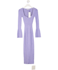 Adoore Purple Riano Midi Dress UK 4 - Reliked