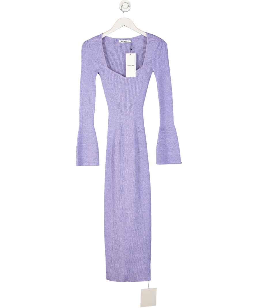 Adoore Purple Riano Midi Dress UK 4 - Reliked