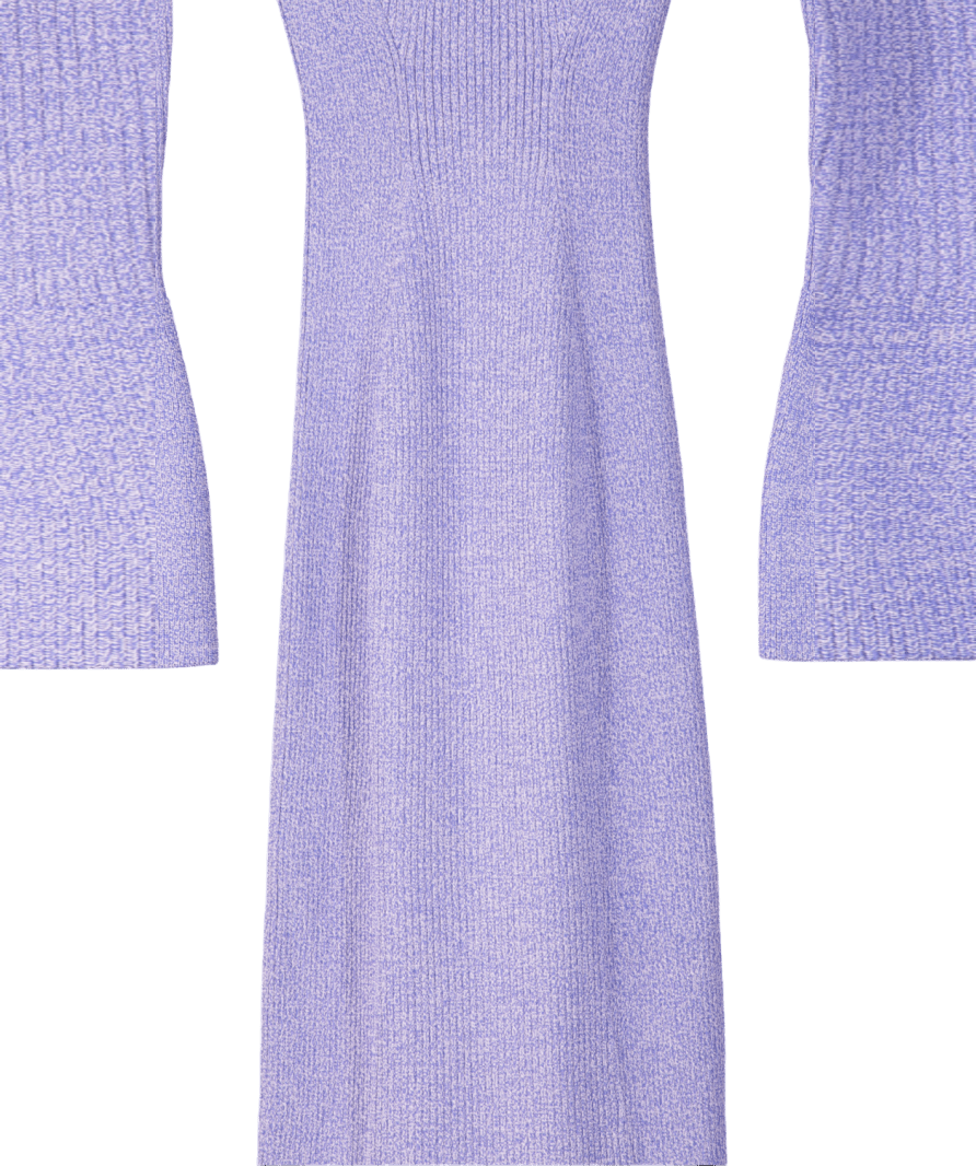 Adoore Purple Riano Midi Dress UK 4 - Reliked
