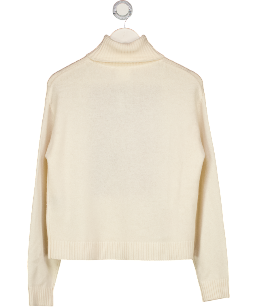 ZARA Cream 90% Wool Ski Collection Jumper UK S