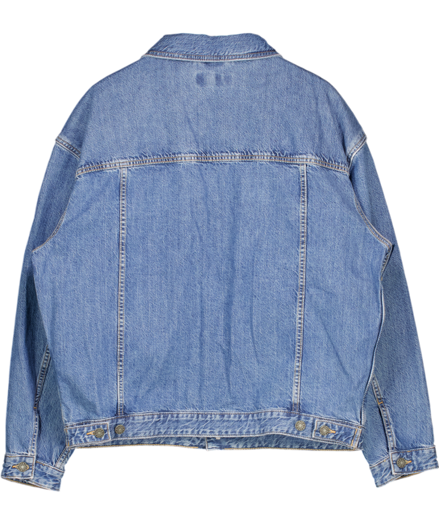 GUESS Blue Oversized Denim Trucker Jacket UK XL