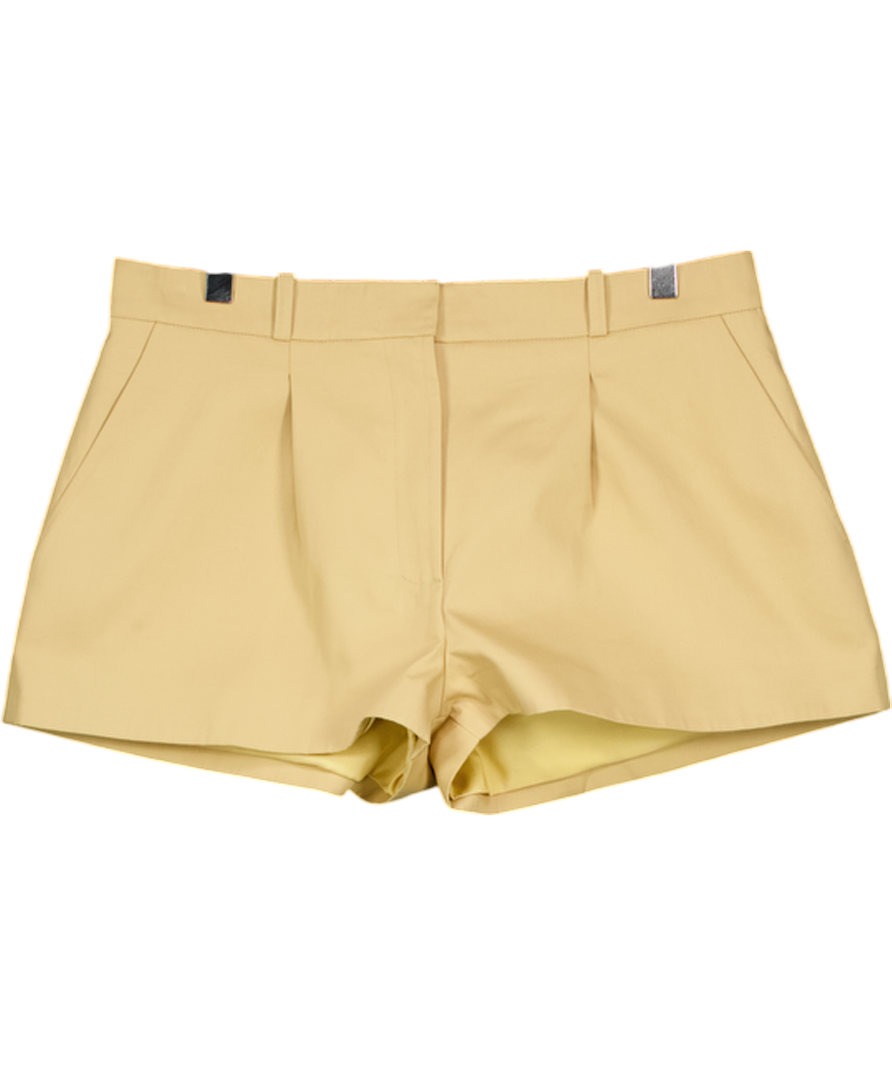 ILA OFFICIAL Beige Lou One Pleat Short Sz38 UK 10