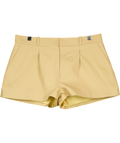 ILA OFFICIAL Beige Lou One Pleat Short Sz38 UK 10
