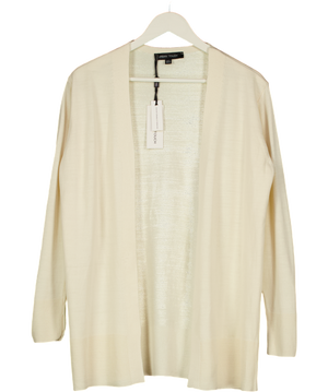 Urban Touch Cream Knitted Loungewear Cardigan UK S