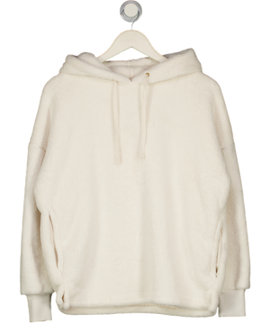 M&S duvet days White Fluffy Hoodie UK M