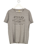 Polo Ralph Lauren Grey Printed Classic Tee UK L